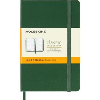 Moleskine Myrtle Green Hardcover Pocket Classic Notebook