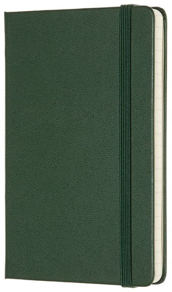 Moleskine Notebook, Pocket, Ruled, Myrtle Green, Hard Cover (3.5 x 5.5)