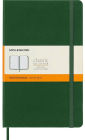 Moleskine Notebook, Large, Ruled, Myrtle Green, Hard (5 x 8.25)