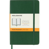 Moleskine Notebook, Pocket, Ruled, Myrtle Green, Soft Cover (3.5 x 5.5)