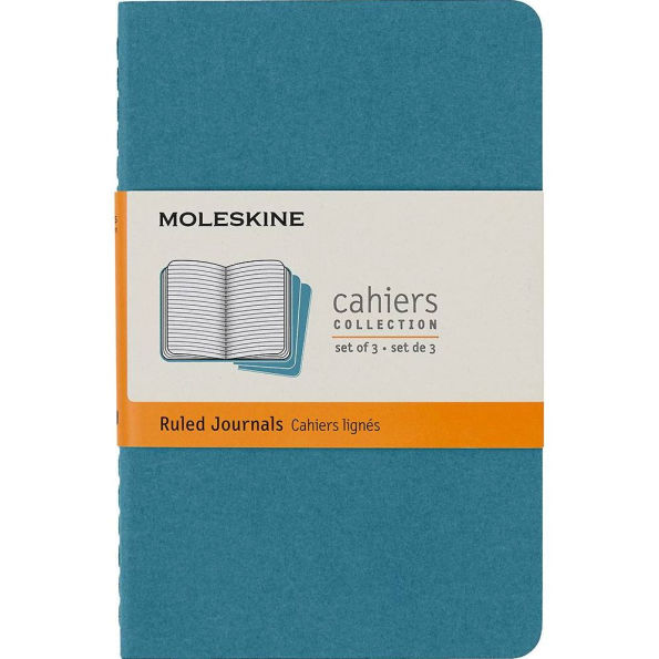 Moleskine Brisk Blue Cahier Journals