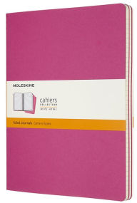 Title: Moleskine Cahier Journal, Extra Large, Ruled, Kinetic Pink (7.5 x 9.75)