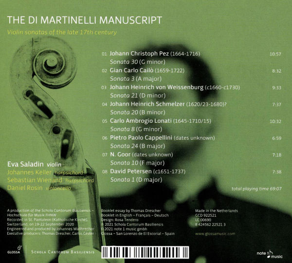 The Di Martinelli Manuscript
