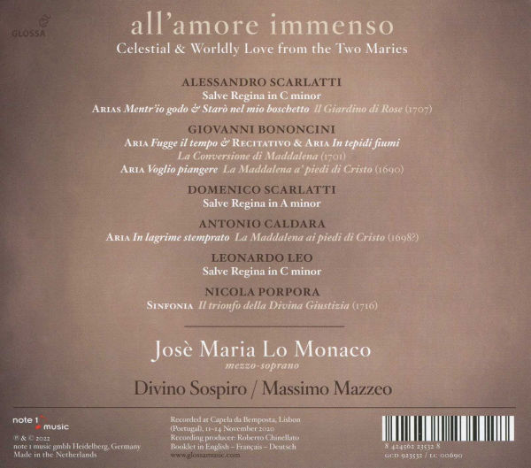 All'amore immenso