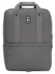 Title: Lefrik Daily Backpack - Grey (Eco Friendly Fabric)