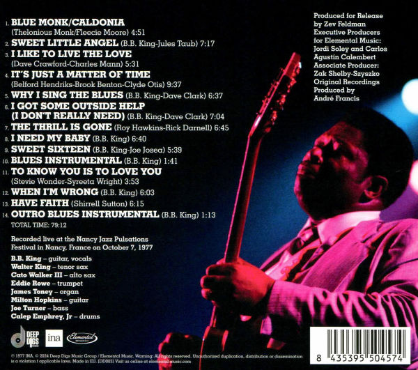 In France: Live at the 1977 Nancy Jazz Pulsations Festival
