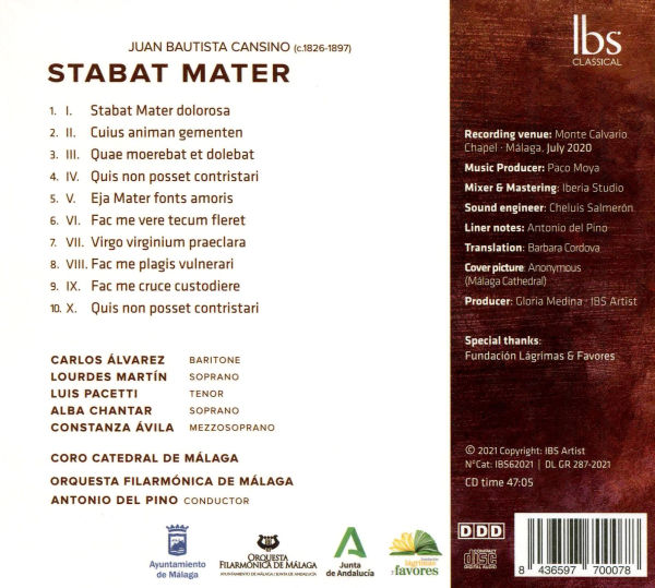 Juan Bautista Cansino: Stabat Mater