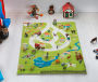 Alternative view 5 of Farm 3D Play Carpet with non-toxic wooden toy set
