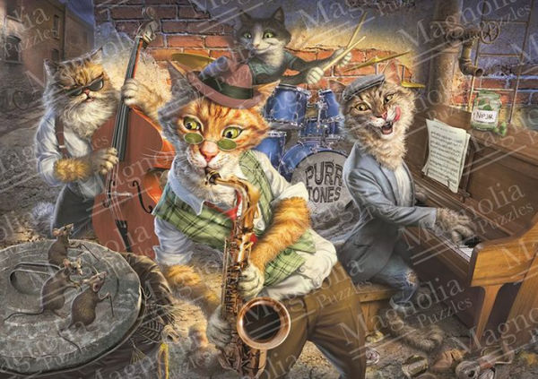 Groupies At Risk 1000 Piece Jigsaw Puzzle