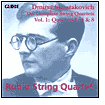 Shostakovich: String Quartets Nos. 1, 4 & 8