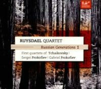 Russian Generations, Vol. 1: First Quartets of Tchaikovsky, Sergei Prokofiev, Gabriel Prokofiev