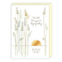 Tall Vines Sympathy Greeting Card