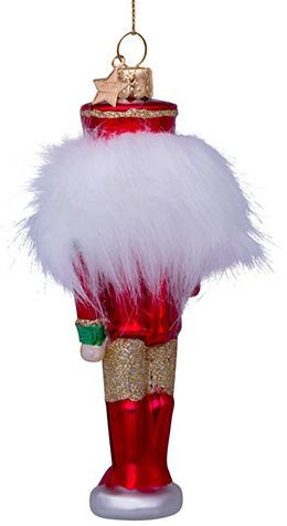Nutcracker Glass Ornament