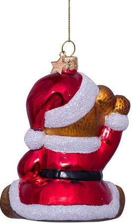 Bear Glass Ornament