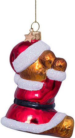 Bear Glass Ornament
