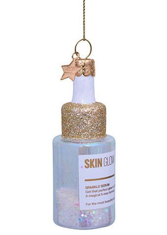 Vitamin Drops Glass Ornament