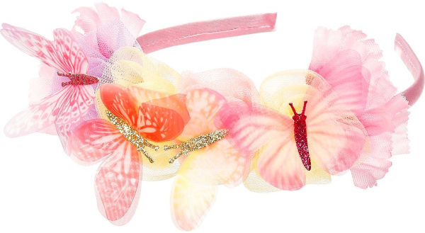 Lilyanne Flowers & Butterfiies Tiara
