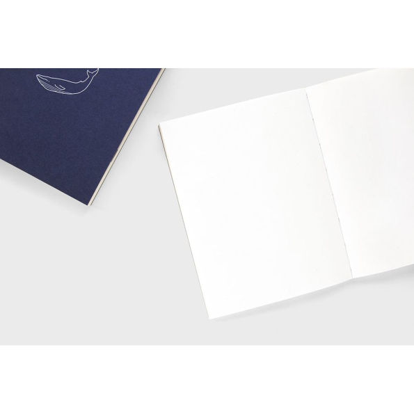 Whale Save Me Blank Journal