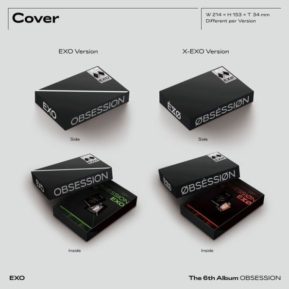 Obsession [The 6th Album] [X-Exo Ver.]