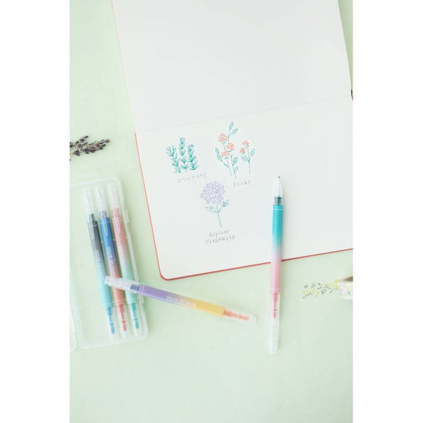 10 Color Double Ended Twin Pens