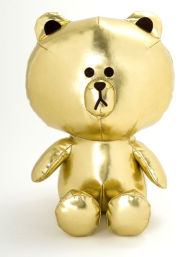 Title: Brown & Friends Seated Plush - Golden Brown