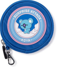 Title: BT21 Round Coin Purse Bag Charm - Koya