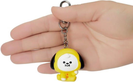 bt21 chimmy plush keychain