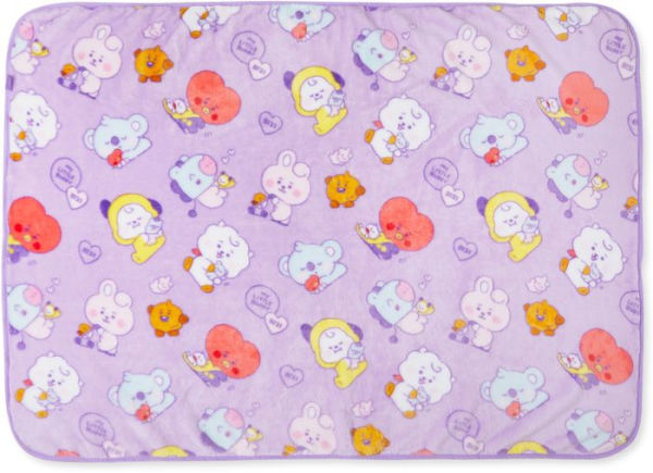 BT21 Mang Minini Cushion Blanket