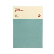 Blue Undated 12 Month Your Planner