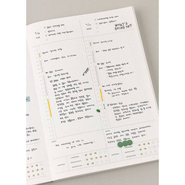 Blue Undated 12 Month Your Planner