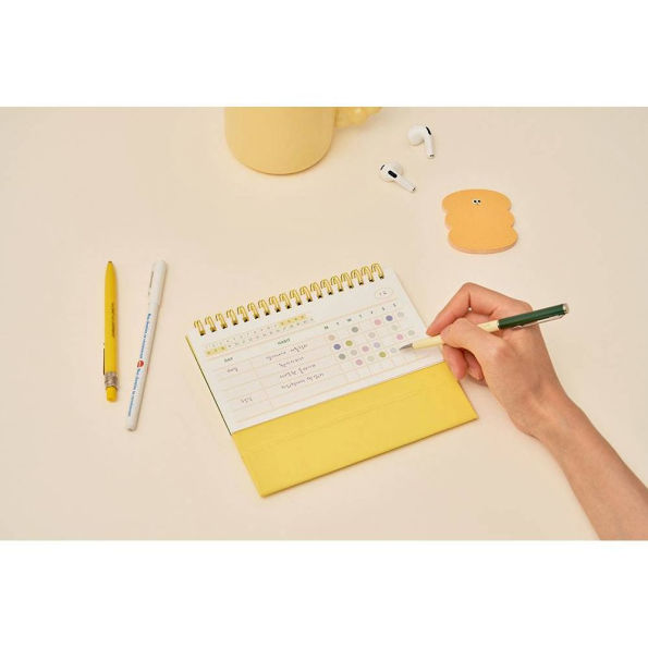 Little Things Yellow Weekly Habit Tracker