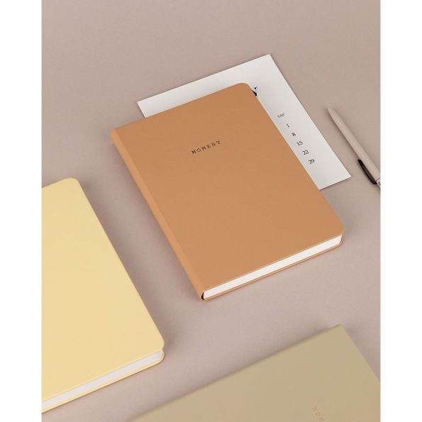 Moment Undated Diary in Butter