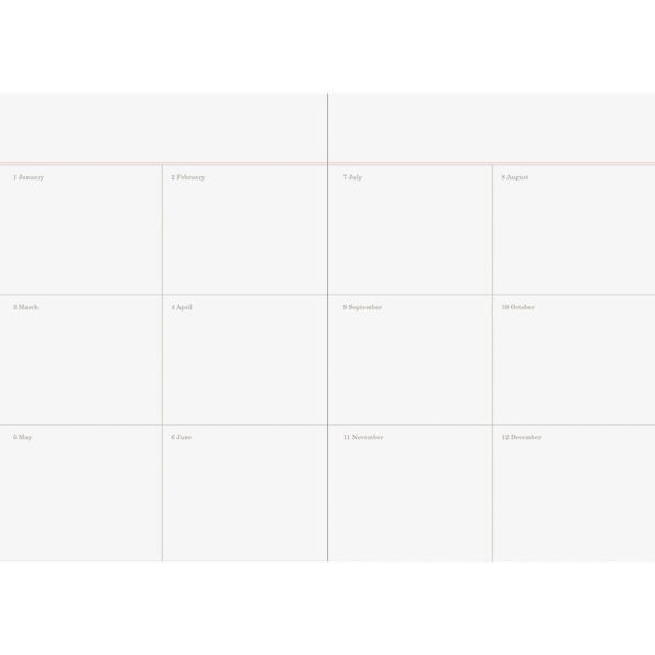 Moment Undated Diary in Butter