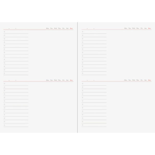 Moment Undated Diary in Butter