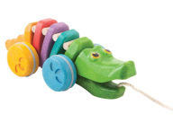 Title: RAINBOW ALLIGATOR PULL TOY