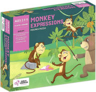 Title: Monkey Expressions Magnetic Puzzle