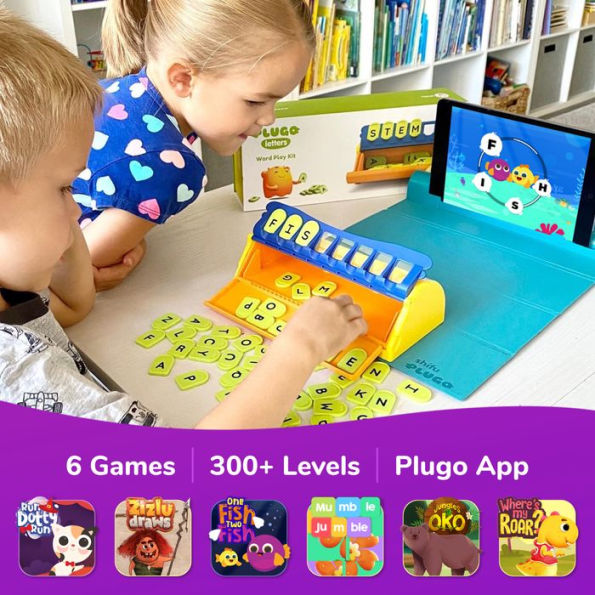 PlayShifu Plugo Letters - Word Building with Stories & Puzzles