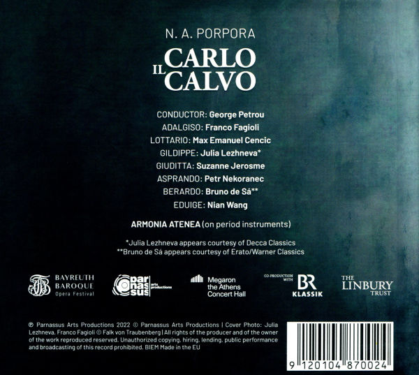 N.A. Porpora: Carlo il Calvo