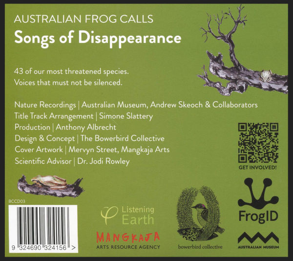 Songs of Disappearance: Australian Frog Calls