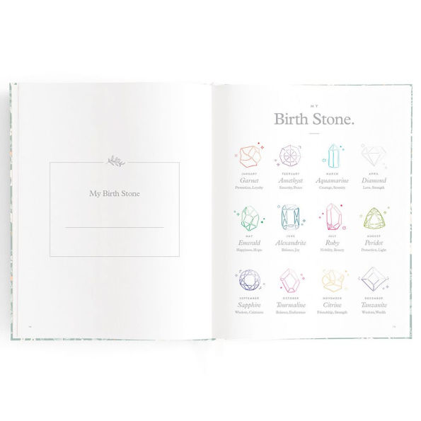 Baby Book Forest Friends Sage