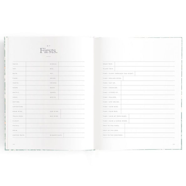 Baby Book Forest Friends Sage