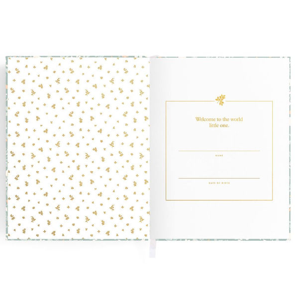 Baby Book Forest Friends Sage