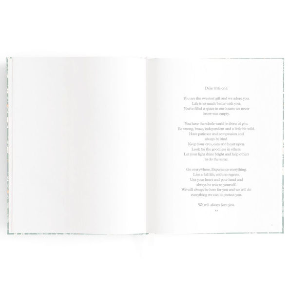 Baby Book Forest Friends Sage