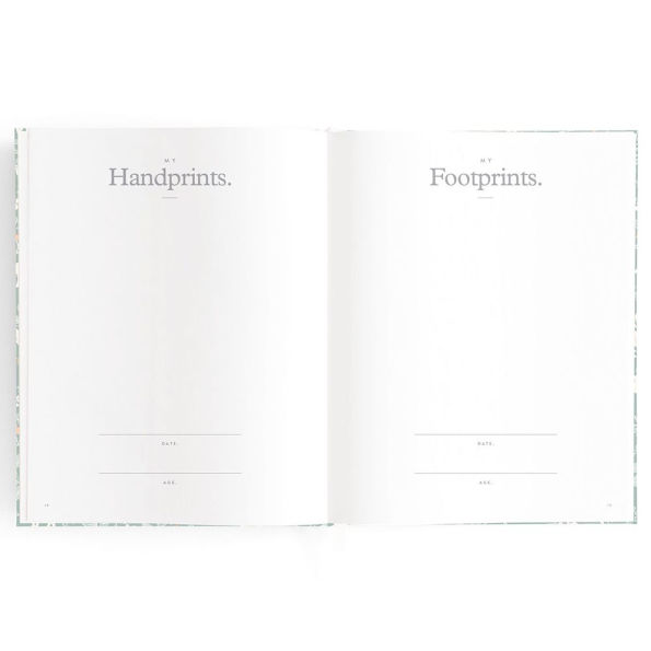 Baby Book Forest Friends Sage