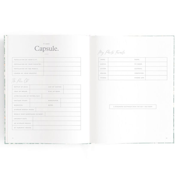 Baby Book Forest Friends Sage