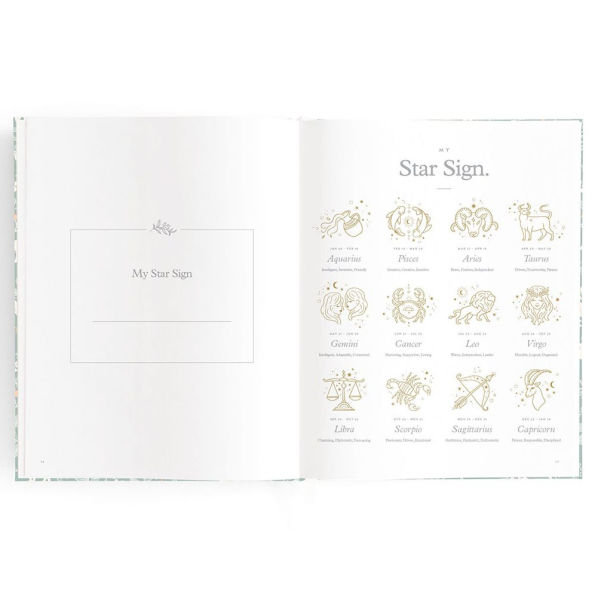 Baby Book Forest Friends Sage