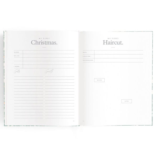 Baby Book Forest Friends Sage