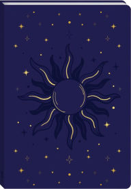 Title: Celestial Sun Faux Leather Journal, Author: Hinkler