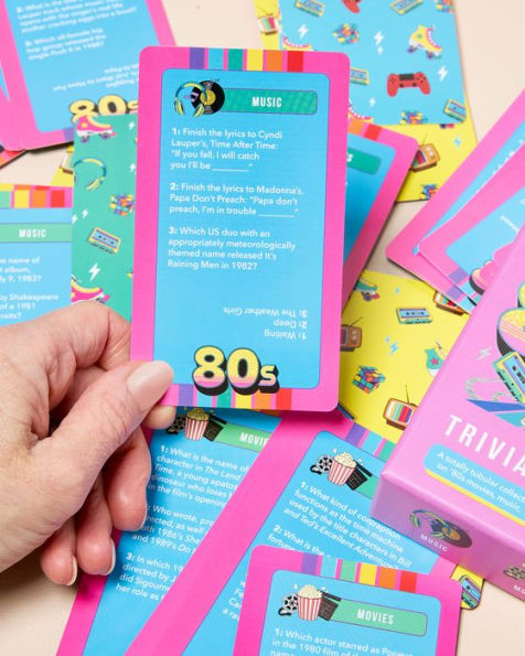 80's Trivia Cards