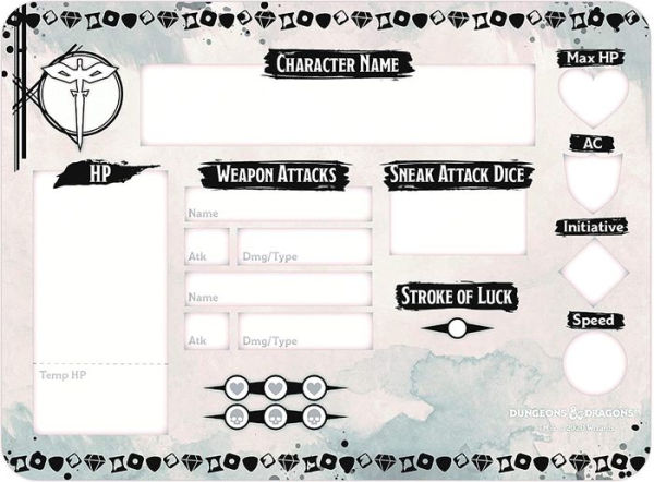 D&D Rogue Token Set (PB & 22 tokens)